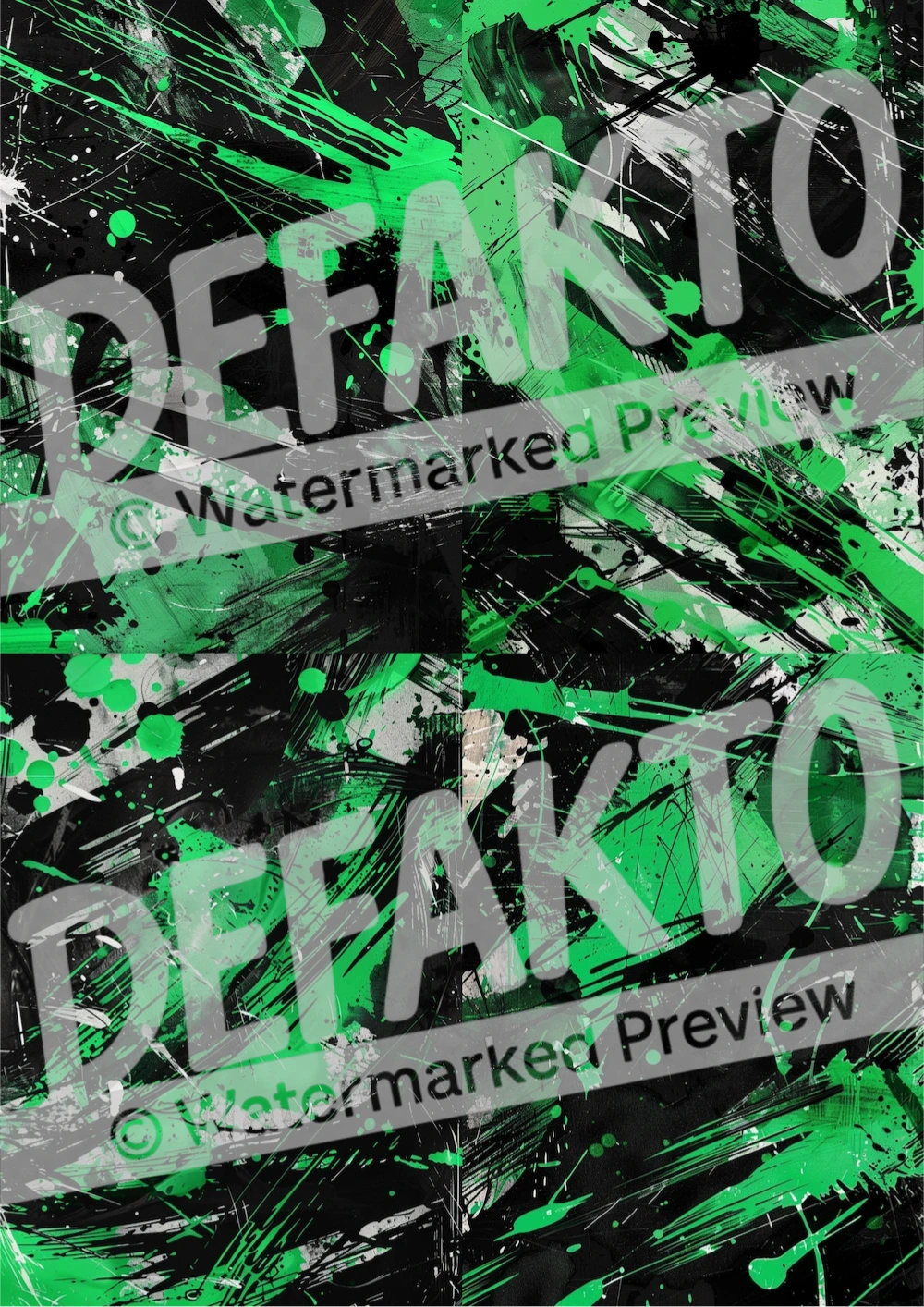 Splatter Surge - Canvas