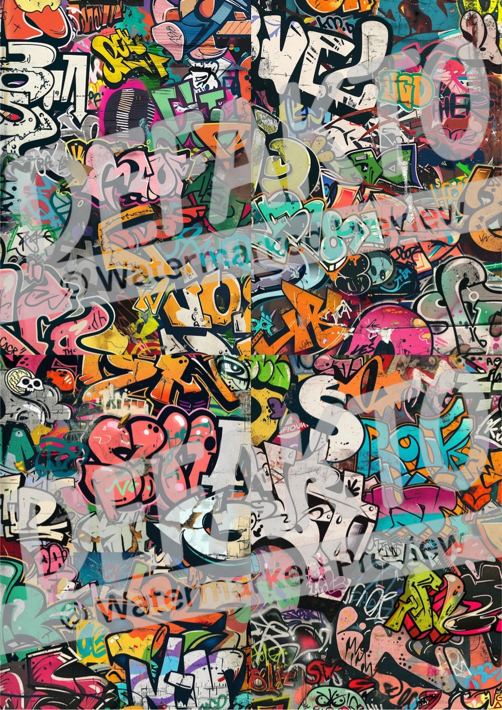Street Scrawl - Canvas