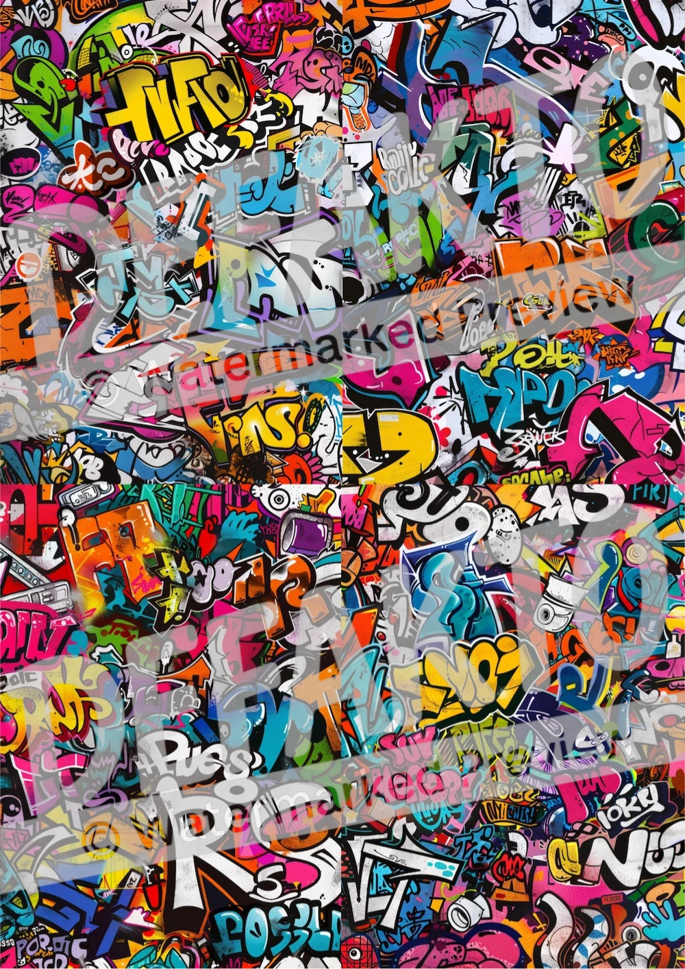 Throwie Riot - Canvas