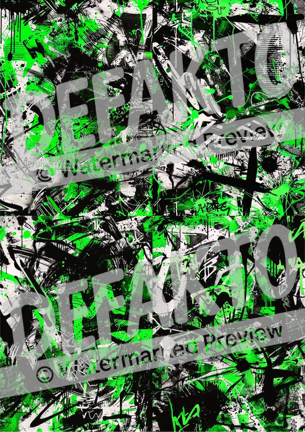 Toxic Frequency - Canvas