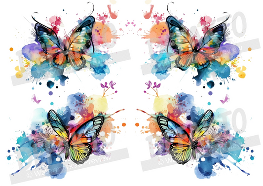 Butterfly Dream Temporary Tattoo