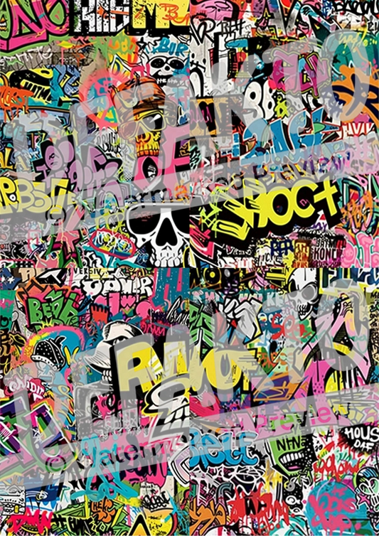 Graffiti Overload - Canvas