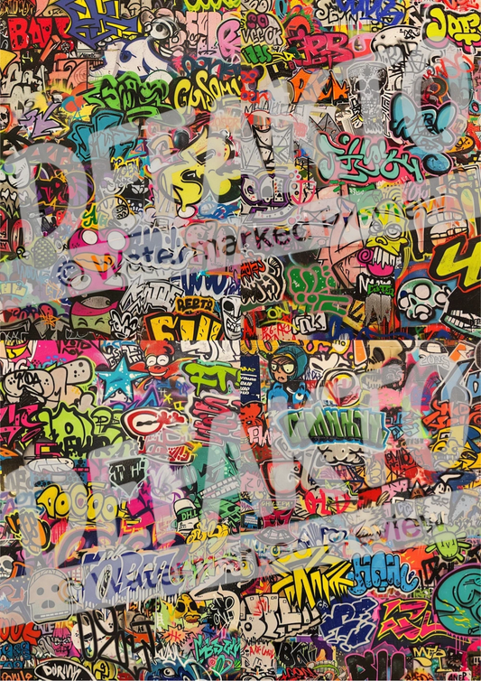 Sticker Overdose - Canvas