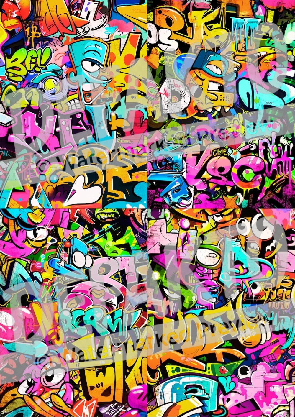 Tag Frenzy - Canvas