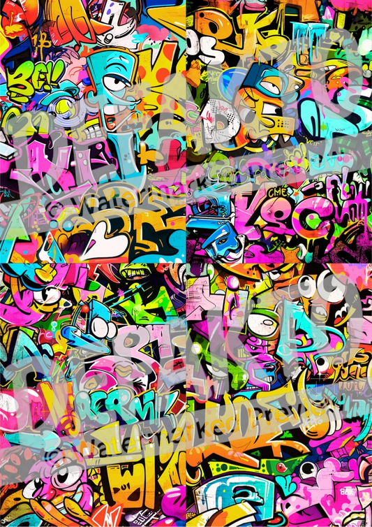 Tag Frenzy - Canvas