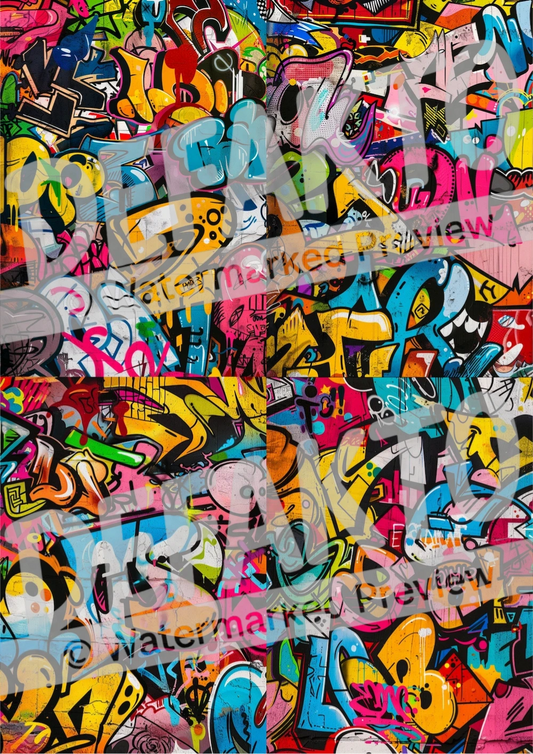 Throwup Chaos - Canvas