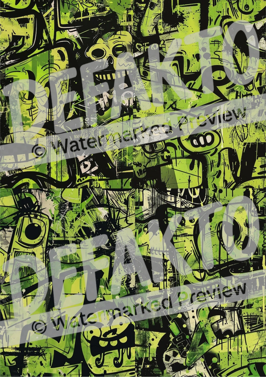 Toxic Chaos - Canvas